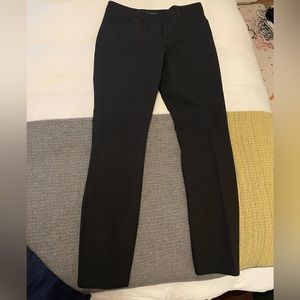 Theory black stretch trousers, size 6